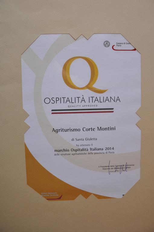 Agriturismo Corte Montini Villa Santa Giuletta Buitenkant foto